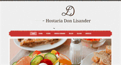 Desktop Screenshot of donlisander.com